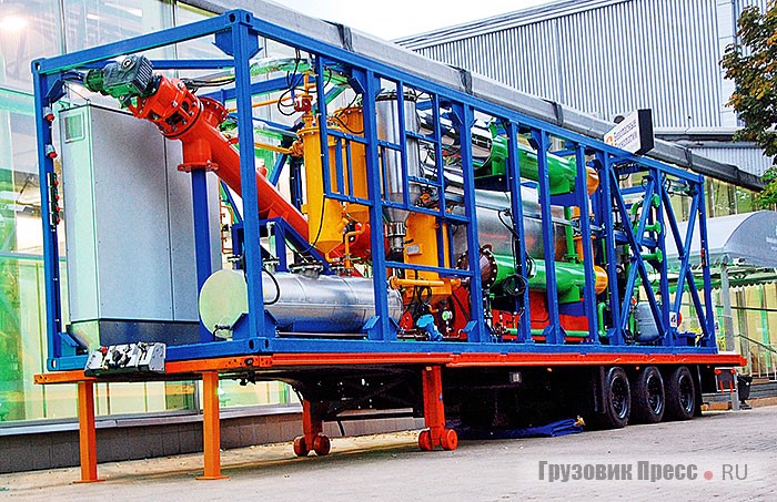 УТД-2-200 на шасси Schmitz Cargobull SCS BS