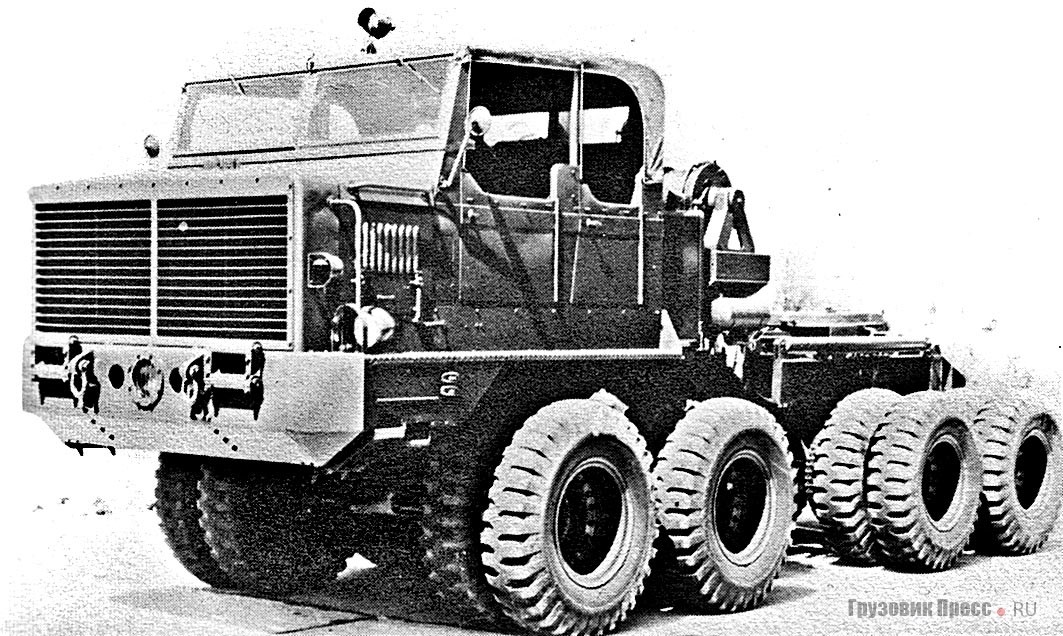 Седельный тягач с удлинённой кабиной Sterling T26E3, 1947 г.