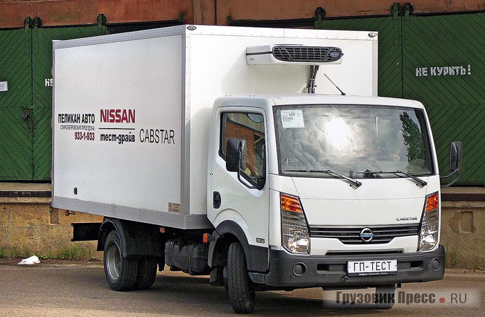 Тест-драйв фургона Nissan Cabstar 35.15 F24, журнал «Грузовик Пресс»