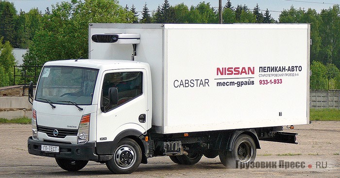 Тест-драйв фургона Nissan Cabstar 35.15 F24, журнал «Грузовик Пресс»