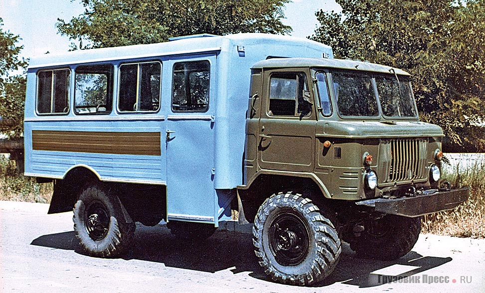 Плод сотрудничества с Минобороны республики – автобус «Полесье» на шасси ГАЗ-66-11