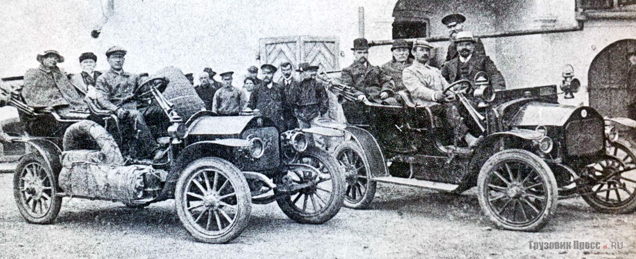 Berliet  – автомобили И.Н. Алексеева. 1912–1913 гг.