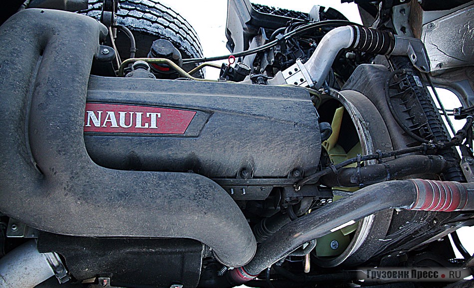 380-сильный мотор Renault DXi 11 имеет хорошие показатели крутящего момента