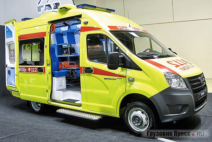 АСМП класса «С» на базе модели «ГАЗель NEXT A31R22» стал детищем «Группы ГАЗ» и «Луидор»