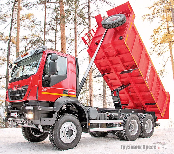 Самосвал IVECO-AMT 653900 (6х6)