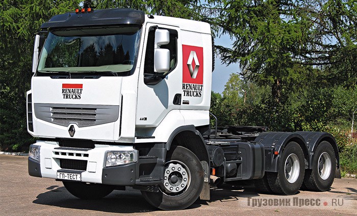 Тест-драйв седельного тягача Renault Premium Lander 440.26T, журнал «Грузовик Пресс»