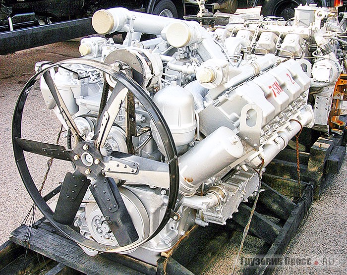По-прежнему находят спрос моторы V-образные «восьмёрки» серии ЯМЗ-7511