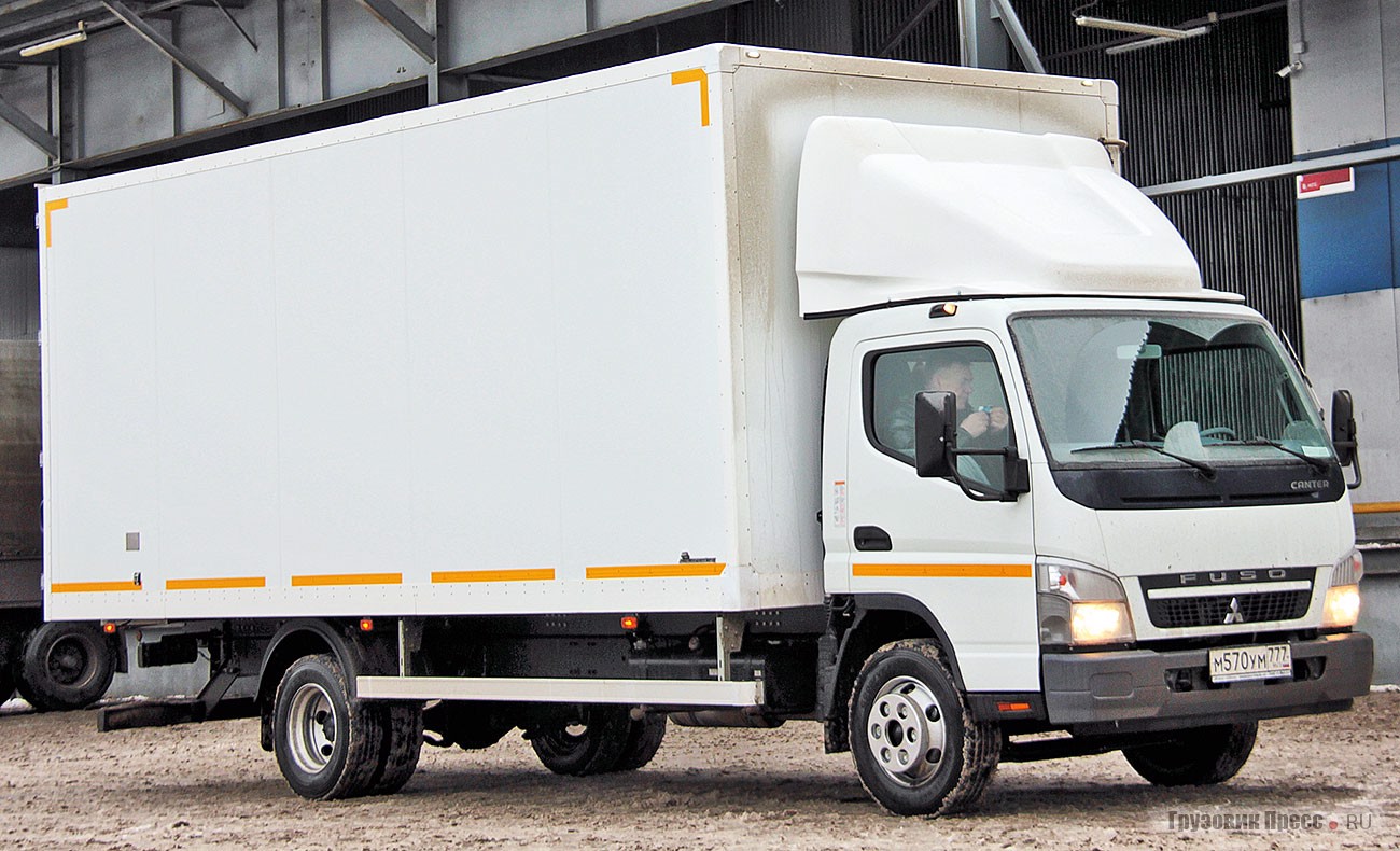 Тест-драйв Fuso Canter FE85DJ