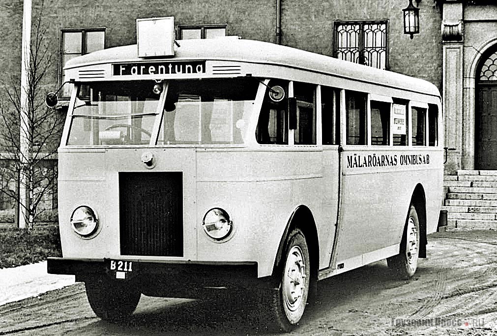 Scania-Vabis 8305 – первый «Бульдог», кузов SM, 1932 г.