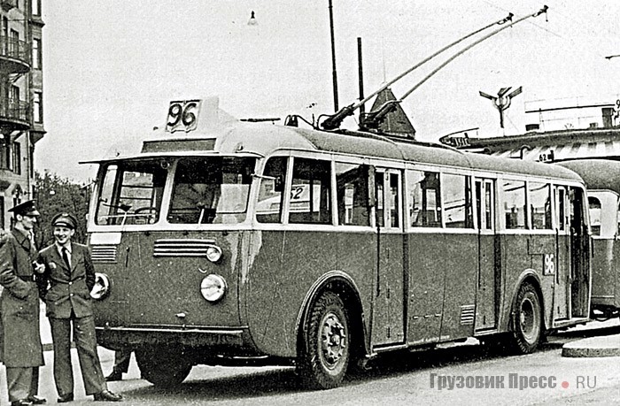 Троллейбус Scania-Vabis 8606-T, кузов Häglund och Söner, 1941 г.