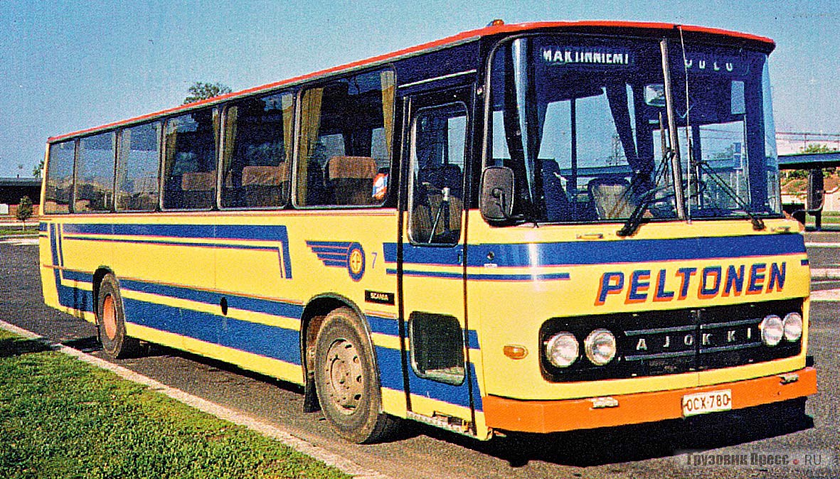 Scania BF111, кузов Ajokki. Финляндия, 1976 г.