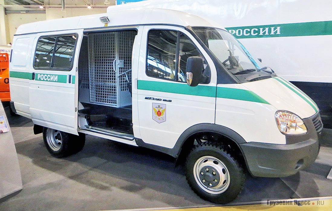 Спецавтомобиль «АМ» на базе «ГАЗель» (для перевозки больных осужденных) производства ИК-2 (г. Новоульяновск)