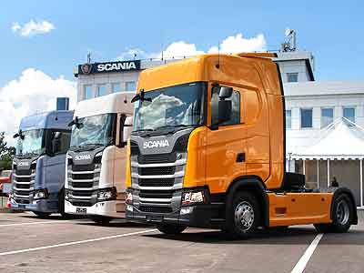 Scania S 500 выходит на трассы