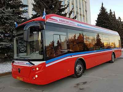 Первый электробус ГАЗ для Тюмени