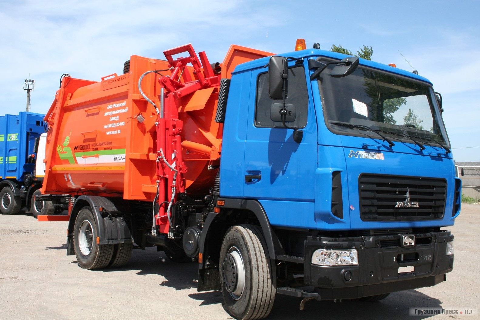 МК-3454 на шасси МАЗ-5340