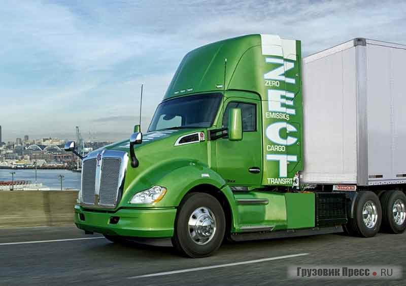 Kenworth T680 Zero Emission Cargo Transport (ZECT) 