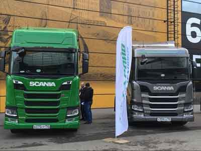 Метановое поколение Scania G- и R-серии