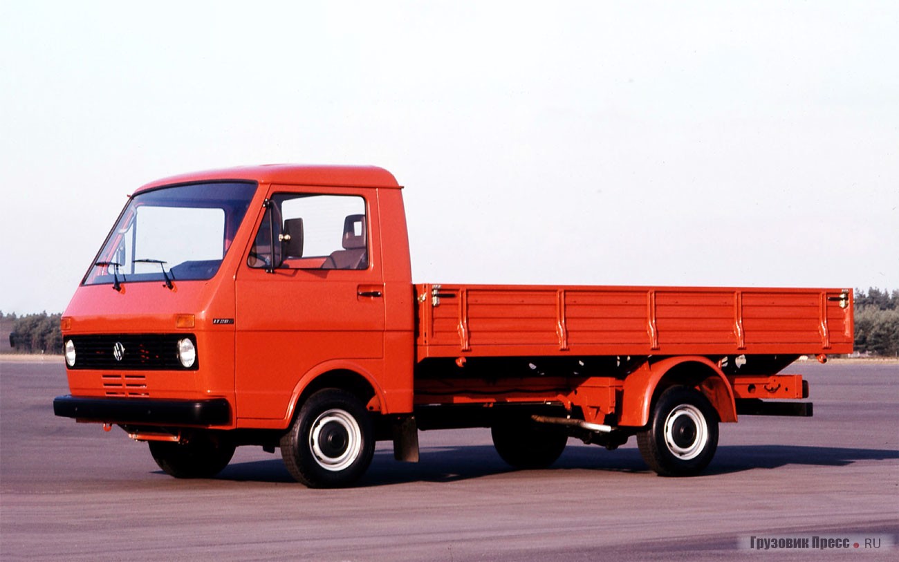 Volkswagen серии LT (Lastentransporter) стал первым полноценным грузовым автомобилем в истории марки