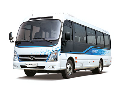 Электрический мидибус Hyundai