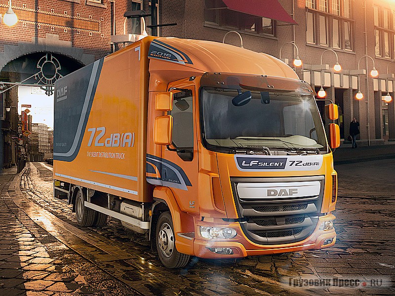 DAF LF75 Silent со сниженным уровнем шума для региональных перевозок