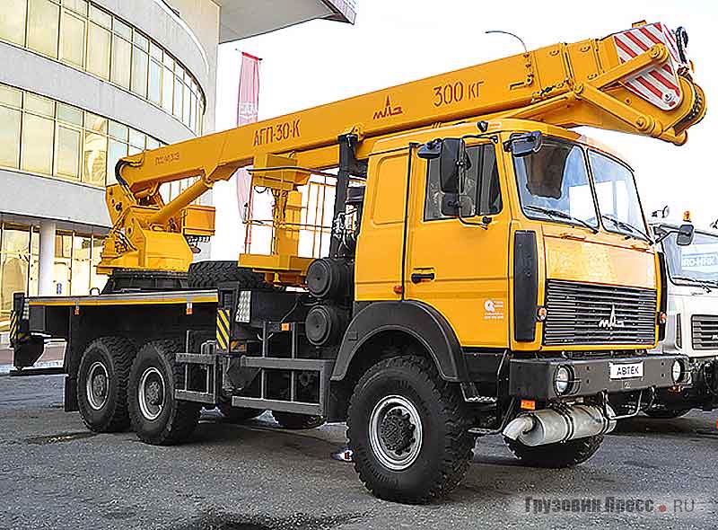 Автогидроподъёмник АГП-30-К на шасси МАЗ-6317X5