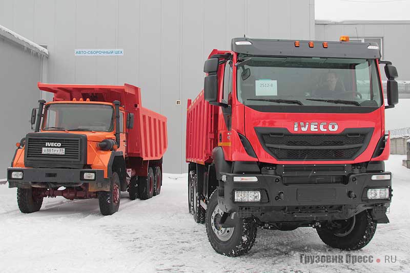 Наследник немецких магирусов «Урал-330.30» и новый самосвал IVECO-AMT 653900