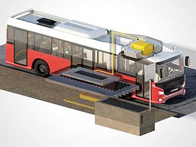 Беспроводная зарядка Scania Citywide LE 4x2 