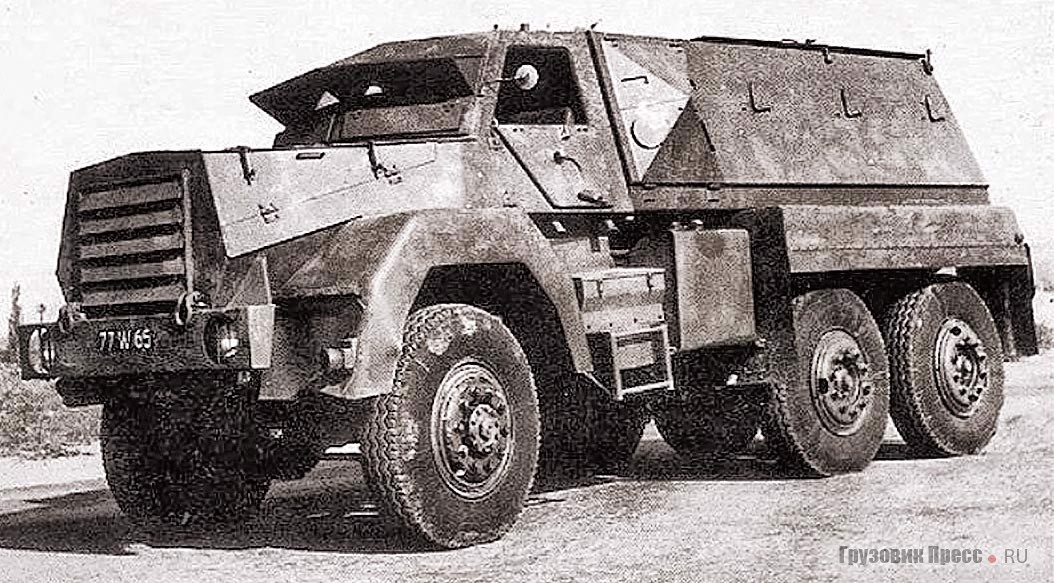 Первым броневиком класса MRAP по праву можно считать изделие французской компании AMX, построенное в 1959 году на шасси грузового автомобиля Berliet GBC 8 KT