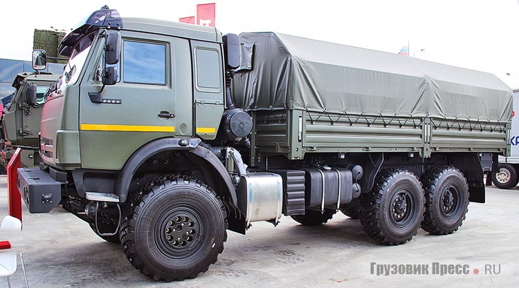 Модернизированный АМН КАМАЗ-5350 «Мустанг-М»