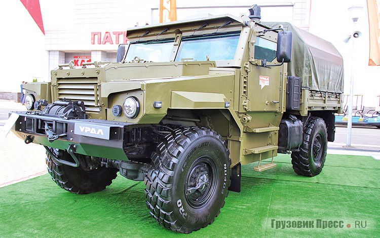 Новинка АЗ «Урал» – рамное защищённое шасси «Урал-53095»