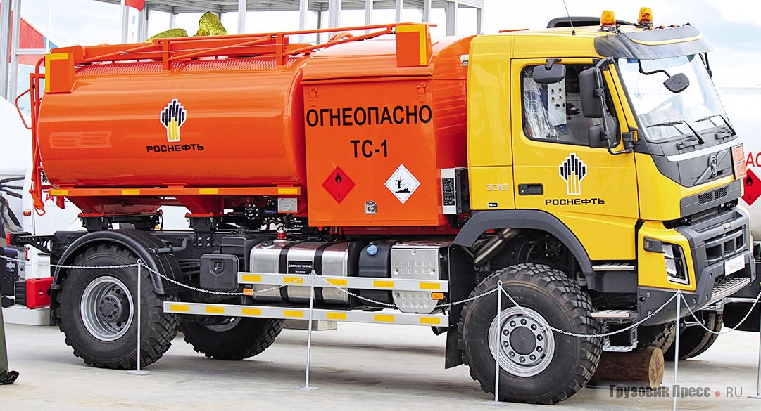 АТЗ-8FM на шасси Volvo FM 330 4x4