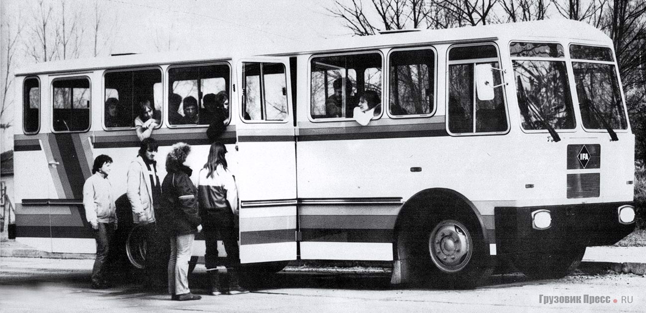 Первый прототип междугородного «тропического автобуса» Neoplan-IFA выглядел даже для Африки скромно, но отличался рациональностью