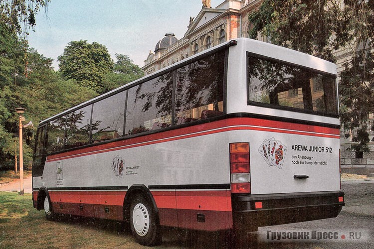 Первый экземпляр автобуса AREWA Junior 512 на шасси L60