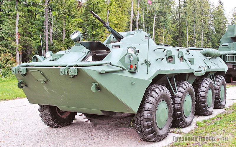 БТР-80 и сегодня в строю в Вооружённых Силах Российской Федерации и в армиях многих стран мира