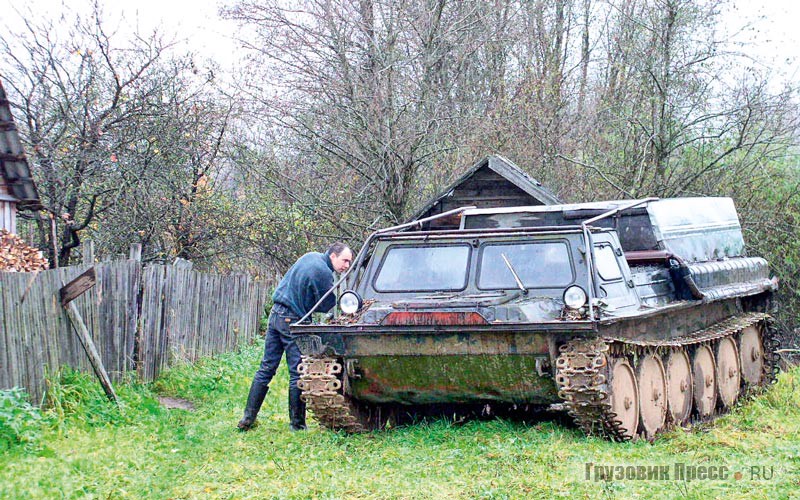 ГТС ГАЗ-71 единственный на тот момент вариант транспорта до таинственного Рдейского монастыря