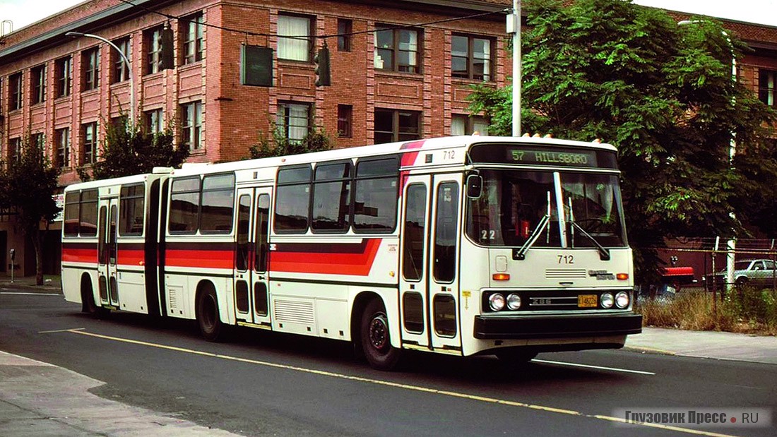 Автобусы Crown-Ikarus 286 транспортной компании Tri-County Metropolitan Transportation District of Oregon из Портленда.