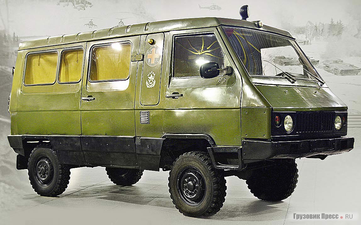В 1990 г. в рамках темы «ГАК» было построено четыре опытных автомобиля УАЗ-3972