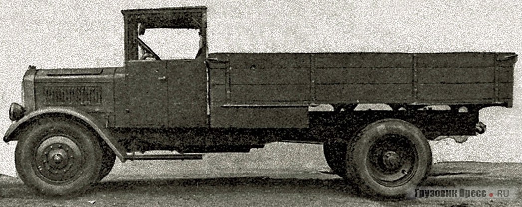 Я-4, вид сбоку. 1929 г.